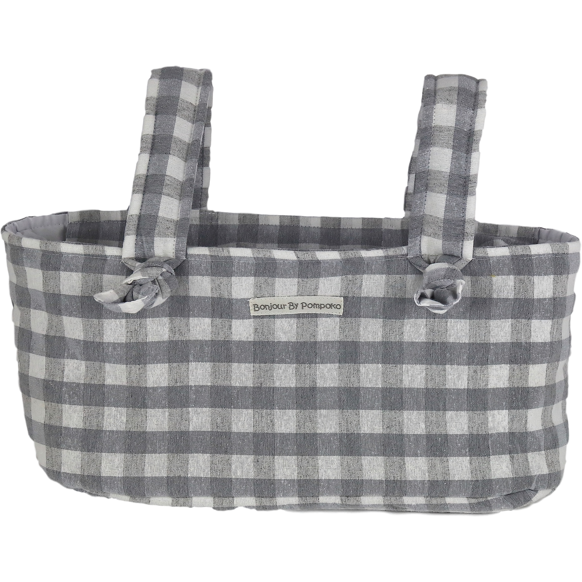 Light Slate Gray Mini Vichy Gris Plus