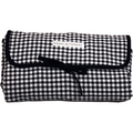 Light Gray Cambiador Vichy Negro