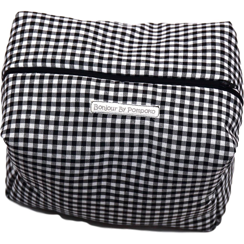 Light Gray Neceser Vichy Negro