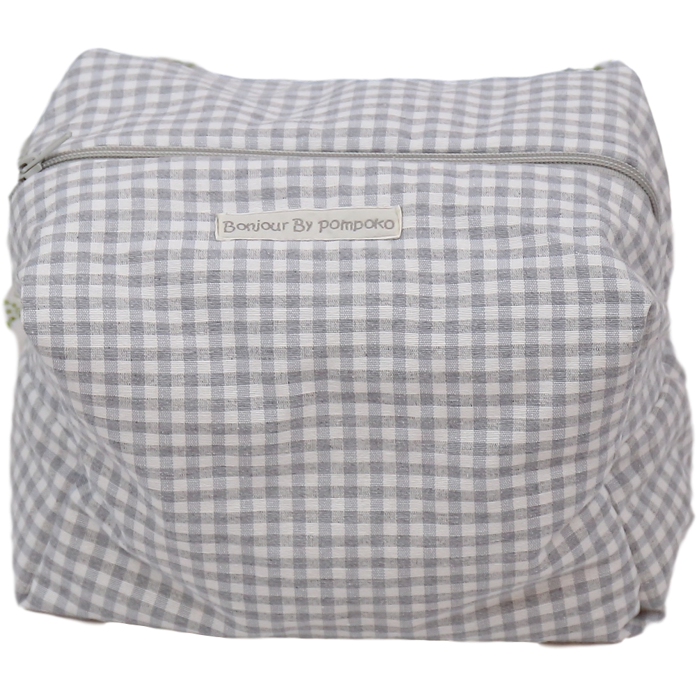 Dark Gray Neceser Vichy Gris