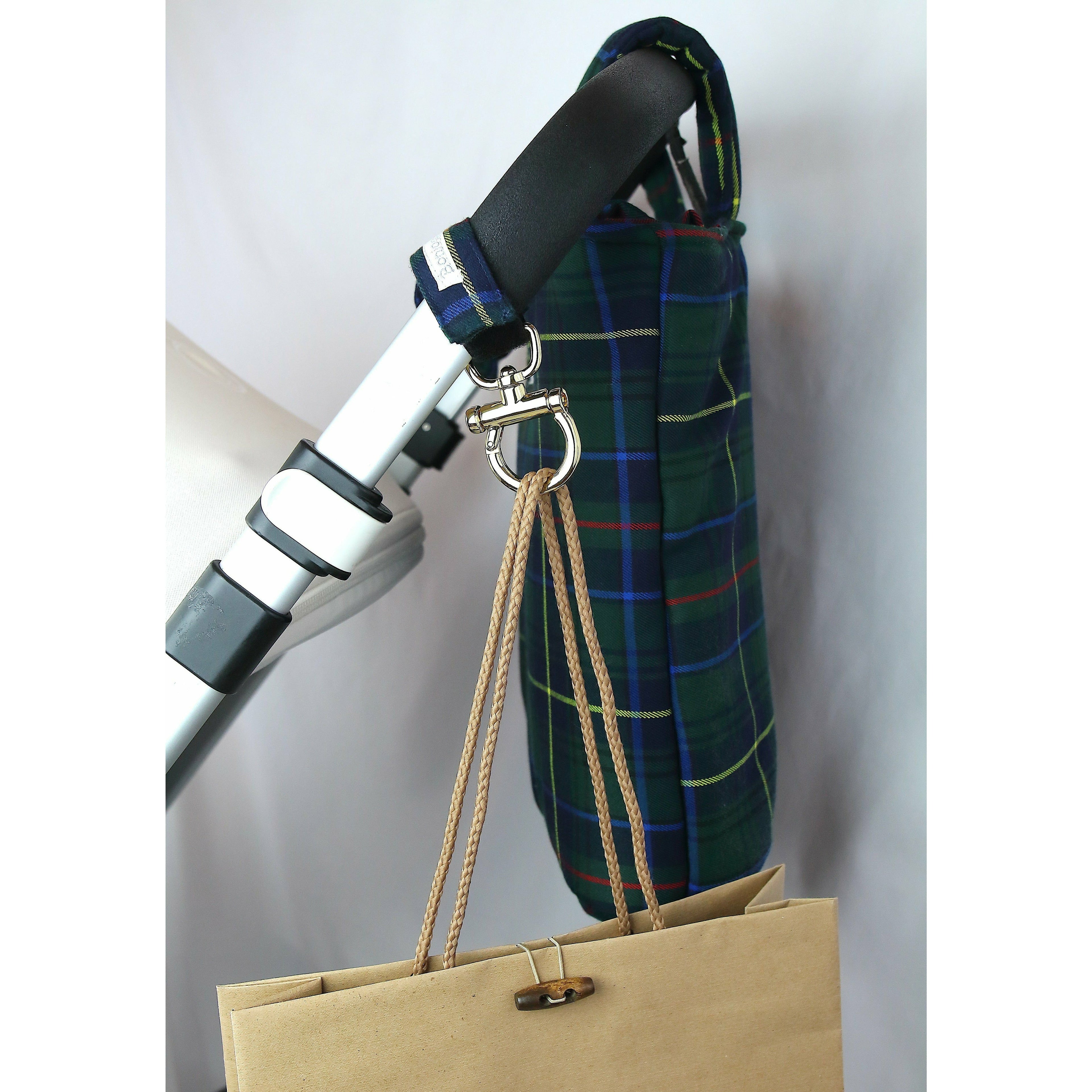 Gray Gancho para Carro Vichy Negro