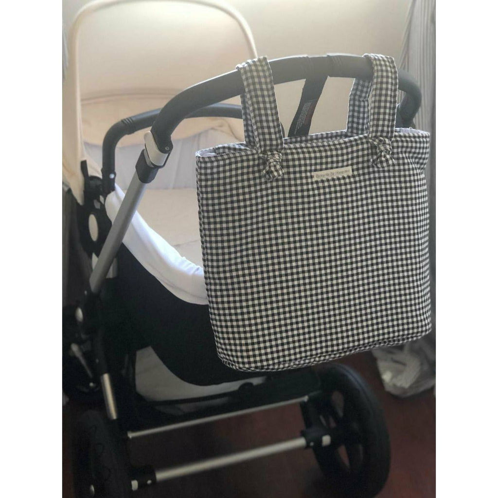 Dark Slate Gray Maxi Vichy Negro