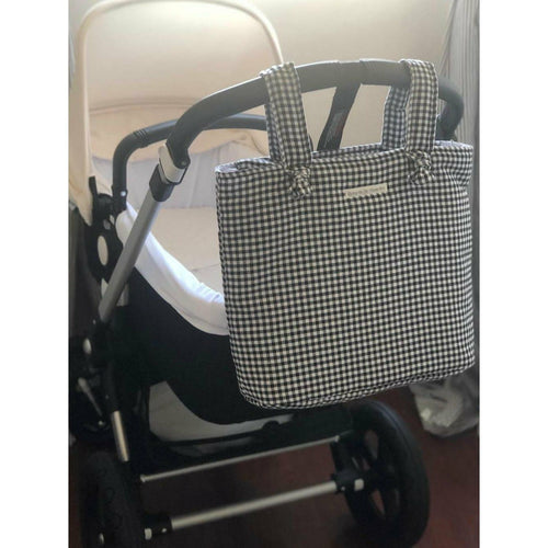 Dark Slate Gray Maxi Vichy Negro