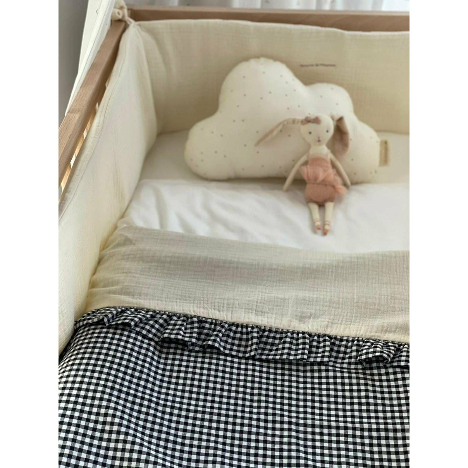 Dark Gray Chichonera Bambula Crudo