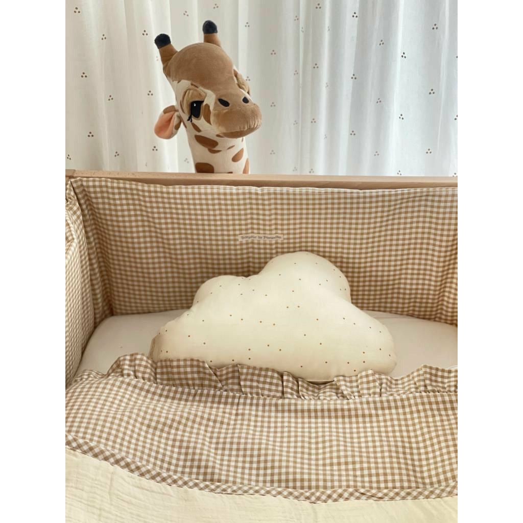 Gray Chichonera Cuna Vichy Camel