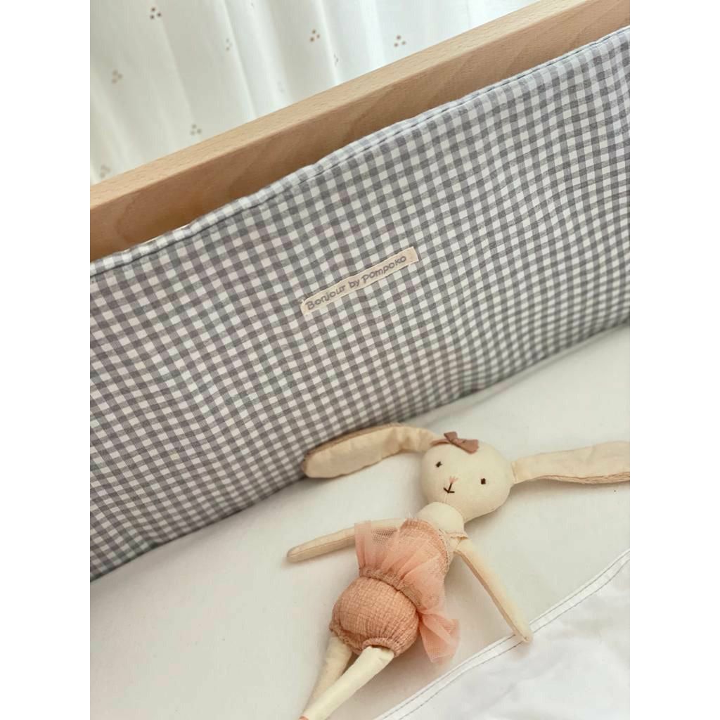 Gray Chichonera Cuna Vichy Gris