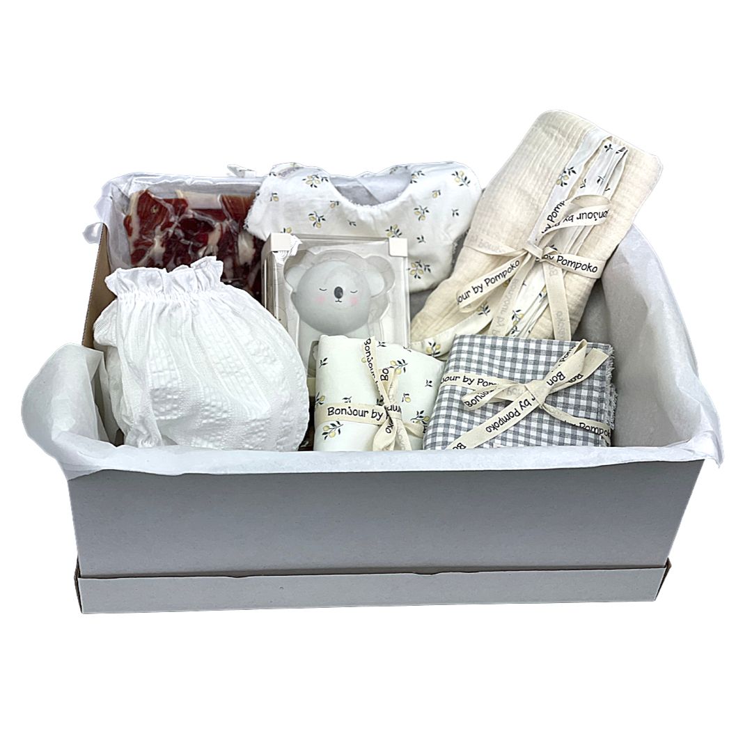 Light Gray Caja de Regalo New Born