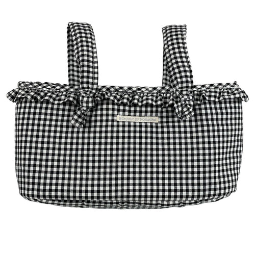 Dark Slate Gray Mini Paris Vichy Negro