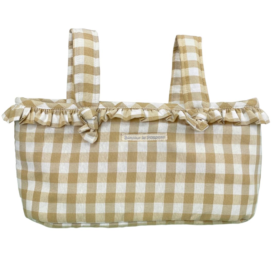 Tan Mini Paris Vichy Camel Plus