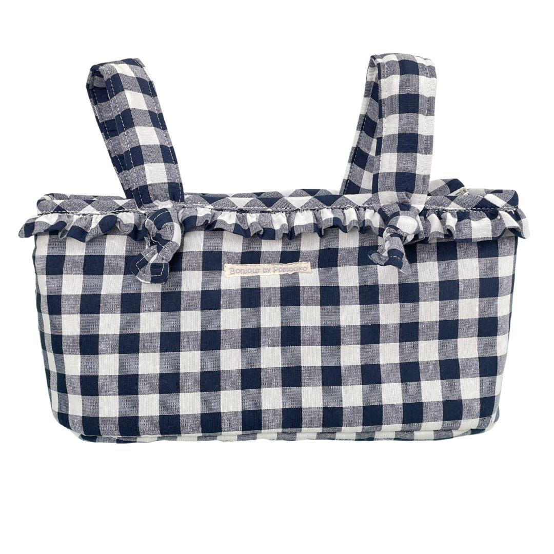 Light Slate Gray Mini Paris Vichy Azul Marino Plus