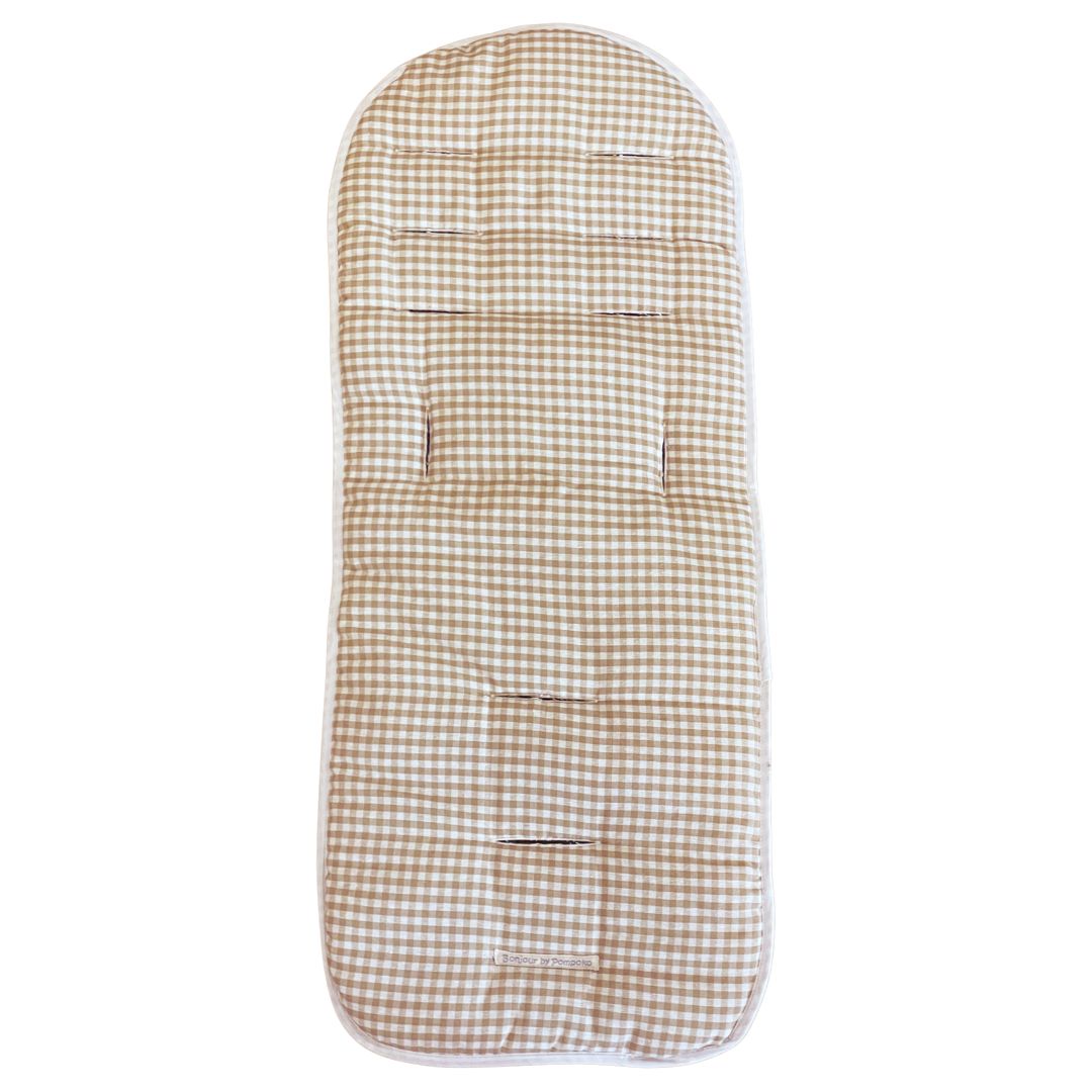 Gray Colchoneta Universal Vichy Camel