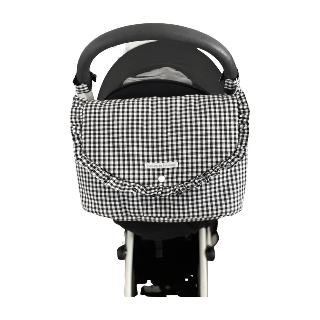 Dark Slate Gray Midi Vichy Negro