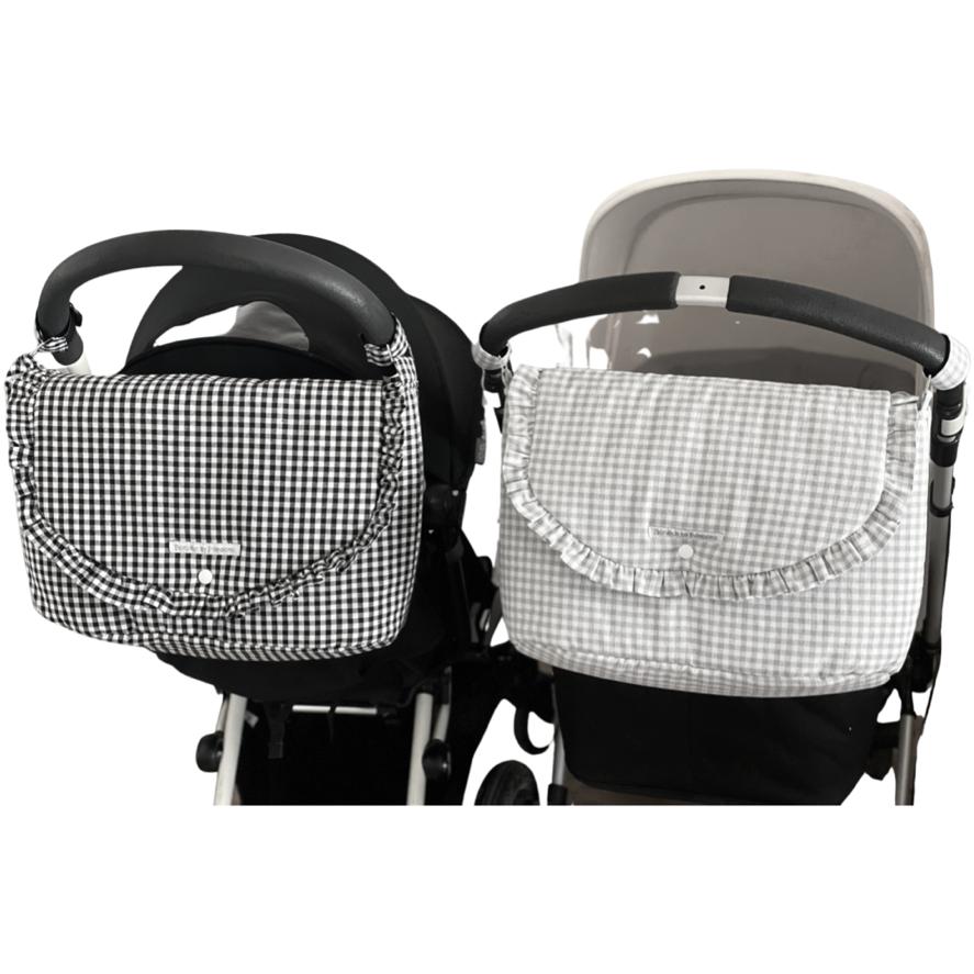 Dark Slate Gray Midi Vichy Negro