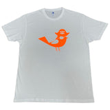 Camiseta Adulto Pompoko Pirata Fluor Naranja