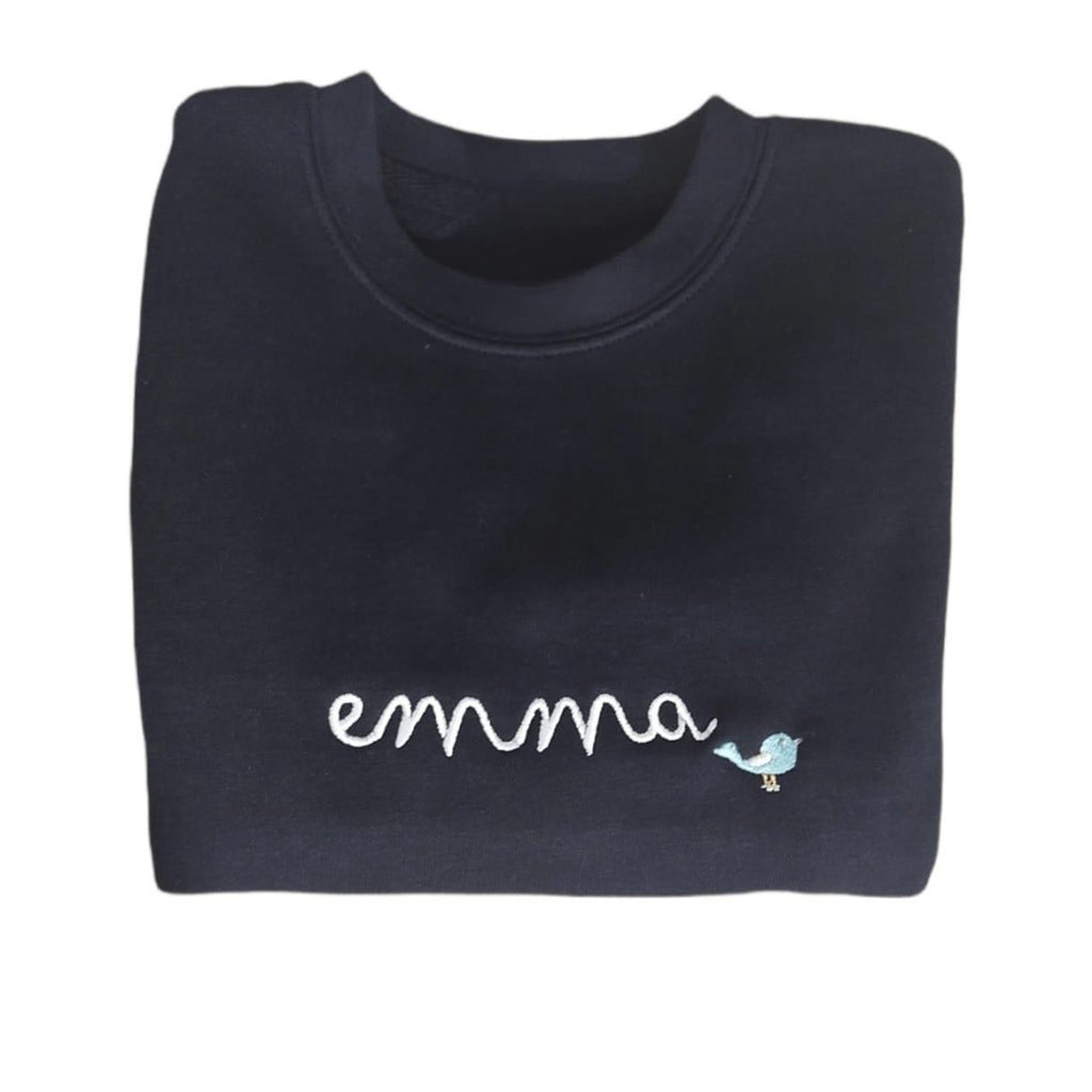 Sudadera Personalizada Azul Marino Niño