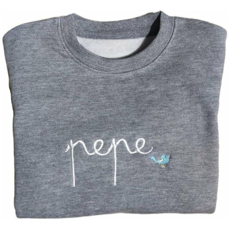 Sudadera Personalizada Gris Niño