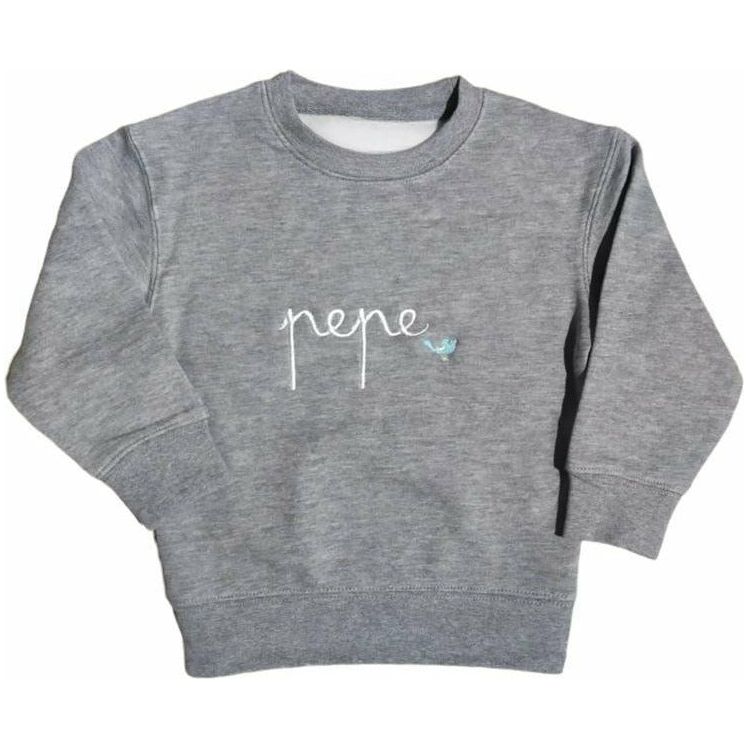 Sudadera Personalizada Gris Niño