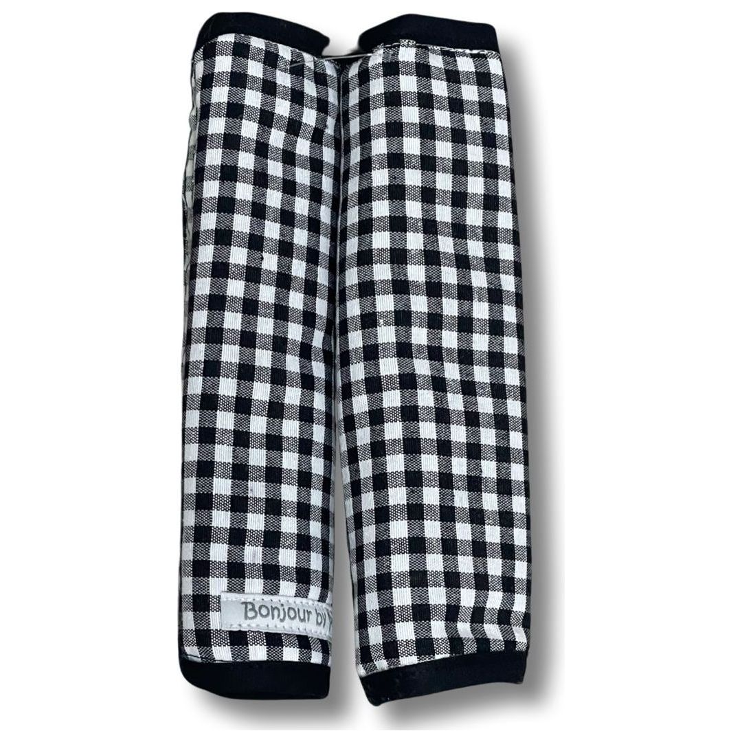 Protector Tirantes Vichy Negro