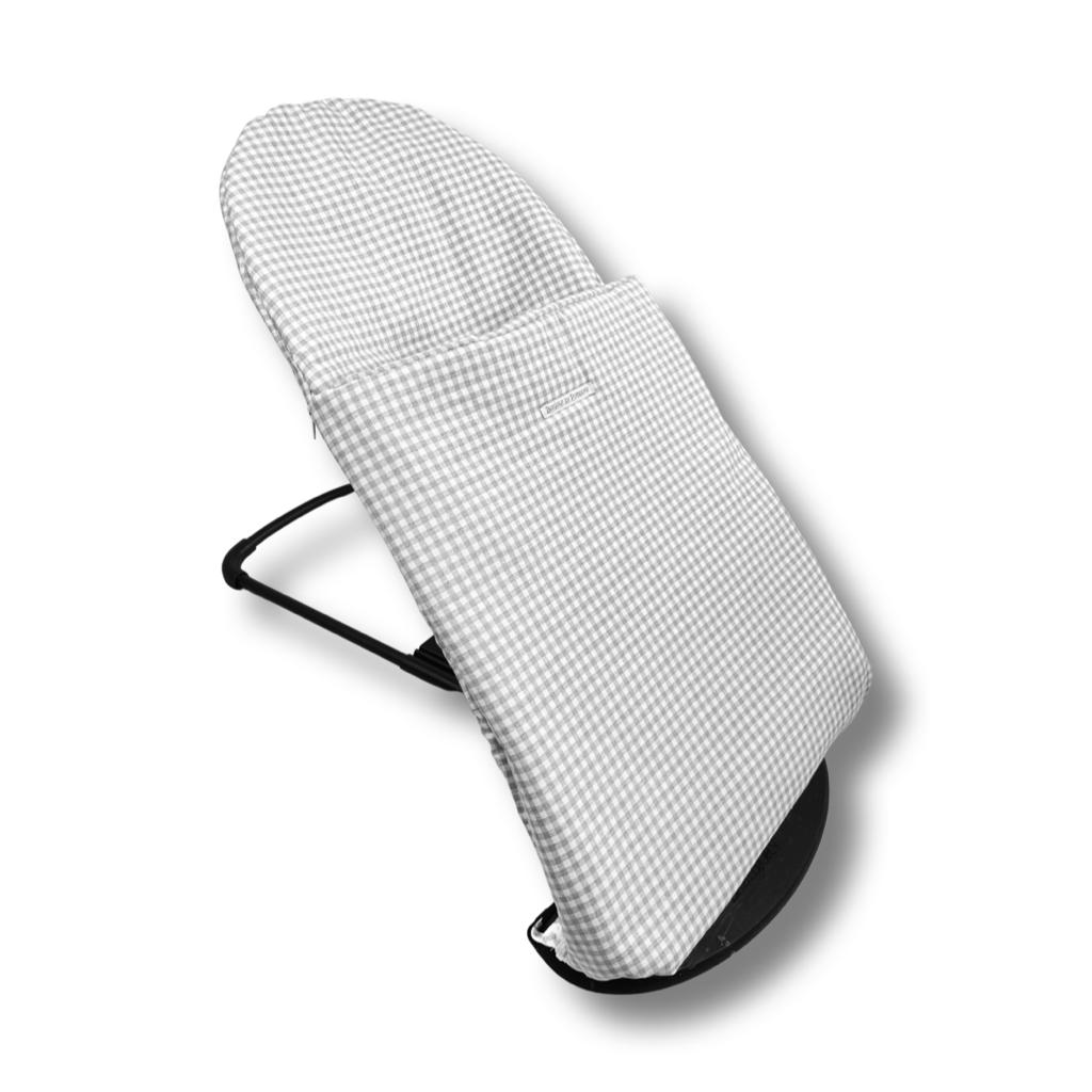 Funda Hamaca Babybjörn con Saco Vichy Gris