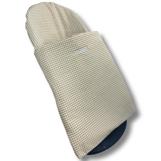 Funda Hamaca Babybjörn con Saco Vichy Camel