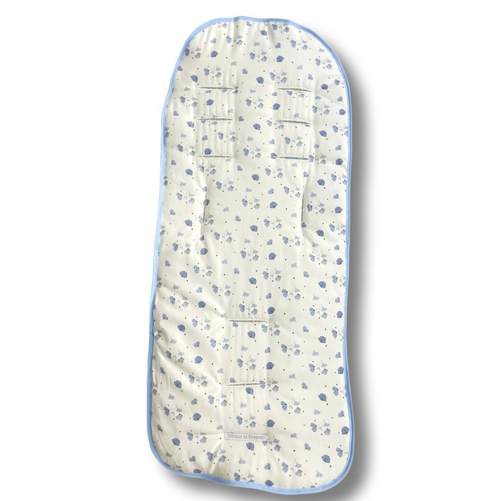 Colchoneta Universal Flor Japón Acero