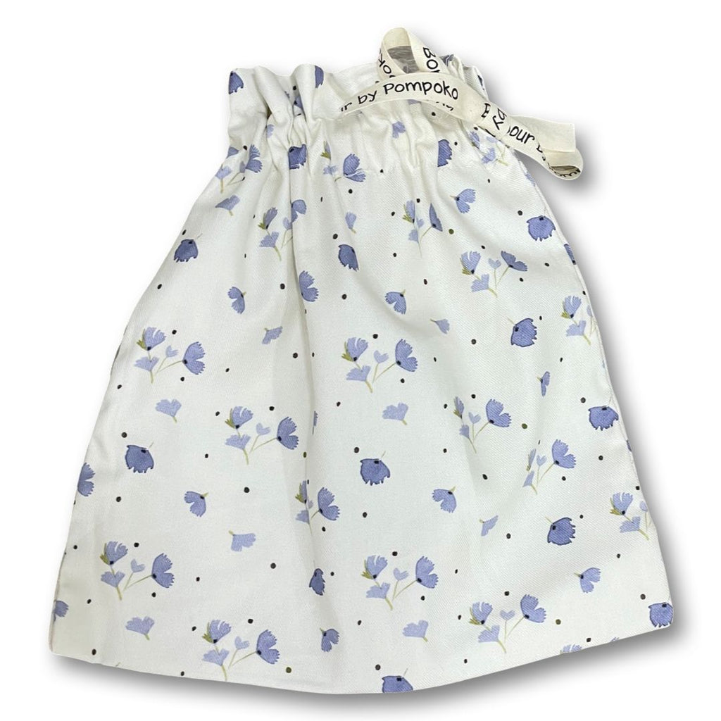 Bolsa Guardatodo Flor Japón Acero