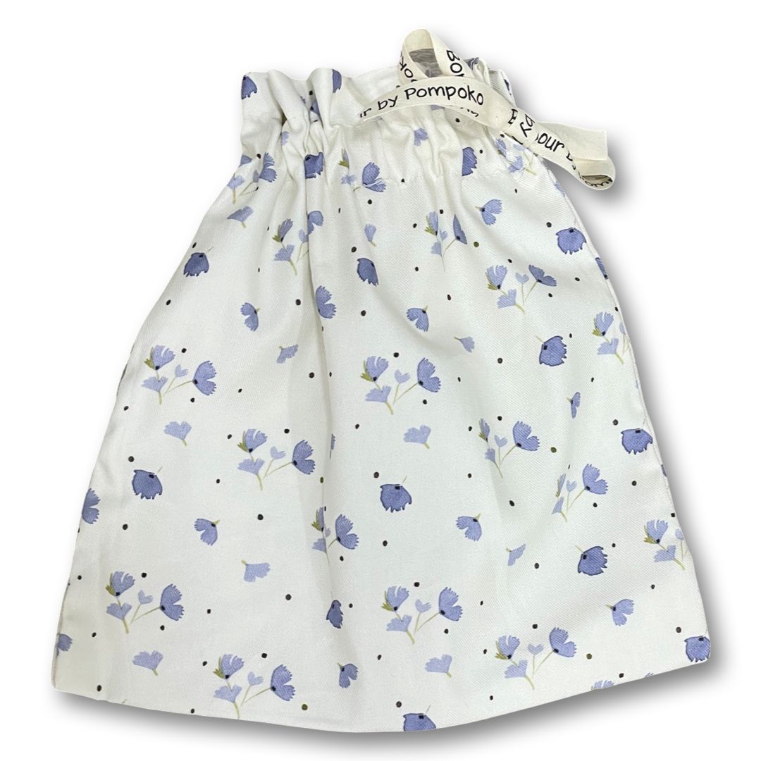 Bolsa Guardatodo Flor Japón Acero