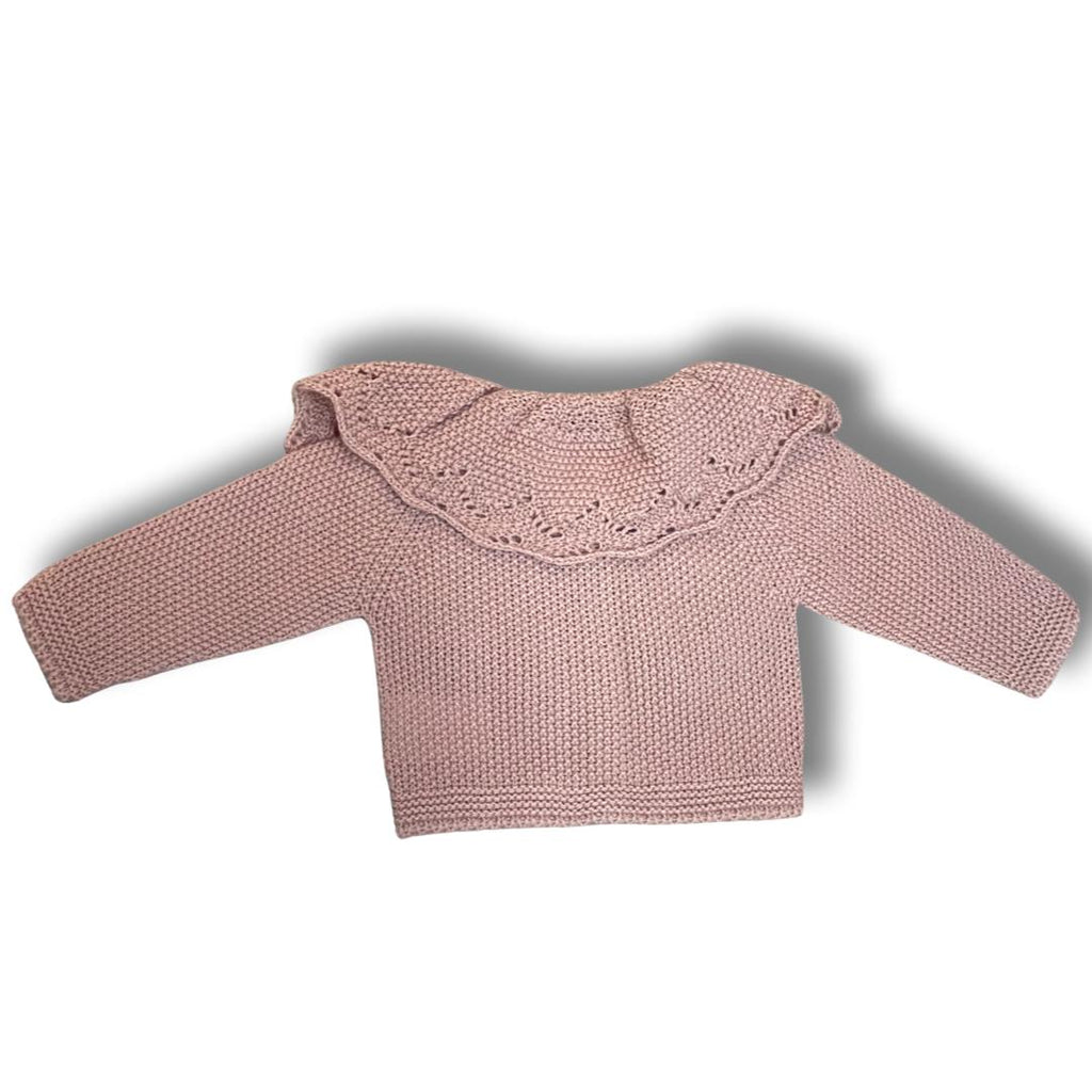Rebeca Jersey Cuello Rosa