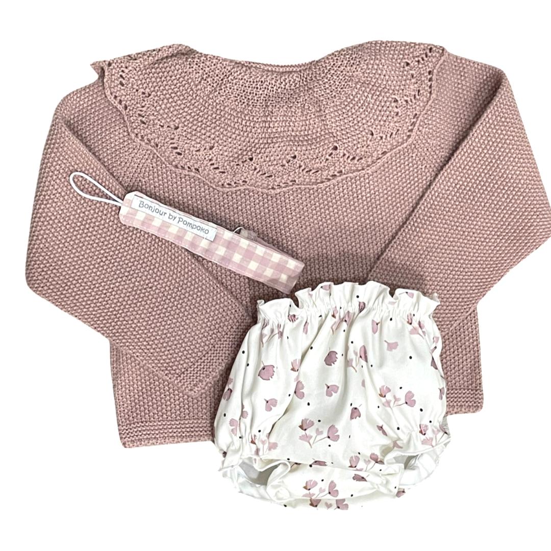 Rebeca Jersey Cuello Rosa