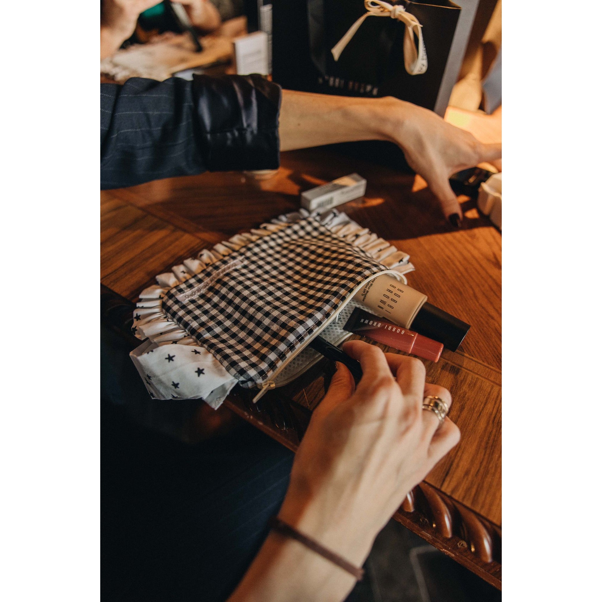 Neceser Mini Vichy Negro