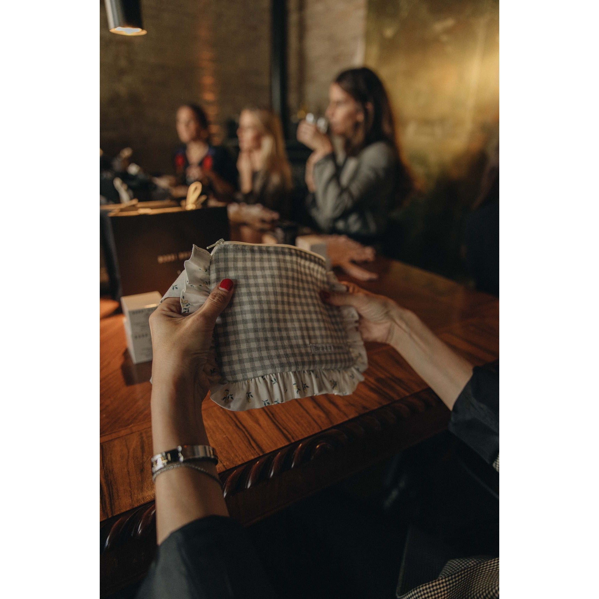 Neceser Mini Vichy Gris Limón