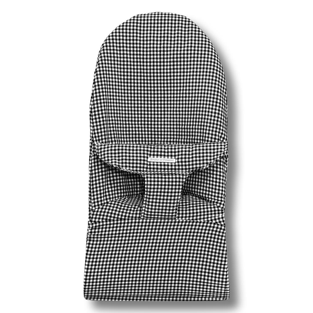 Funda hamaca BabyBjörn Vichy Negro