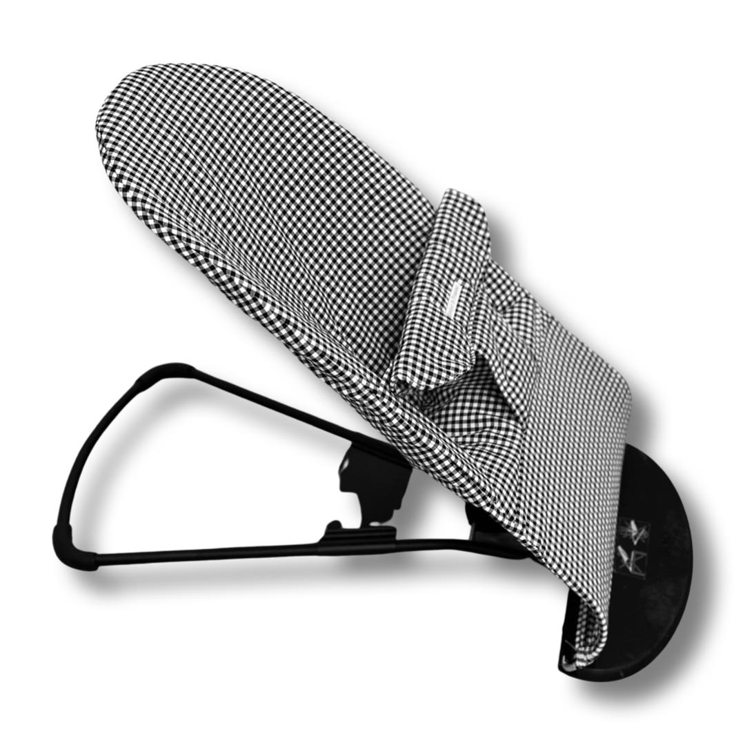 Funda hamaca BabyBjörn Vichy Negro