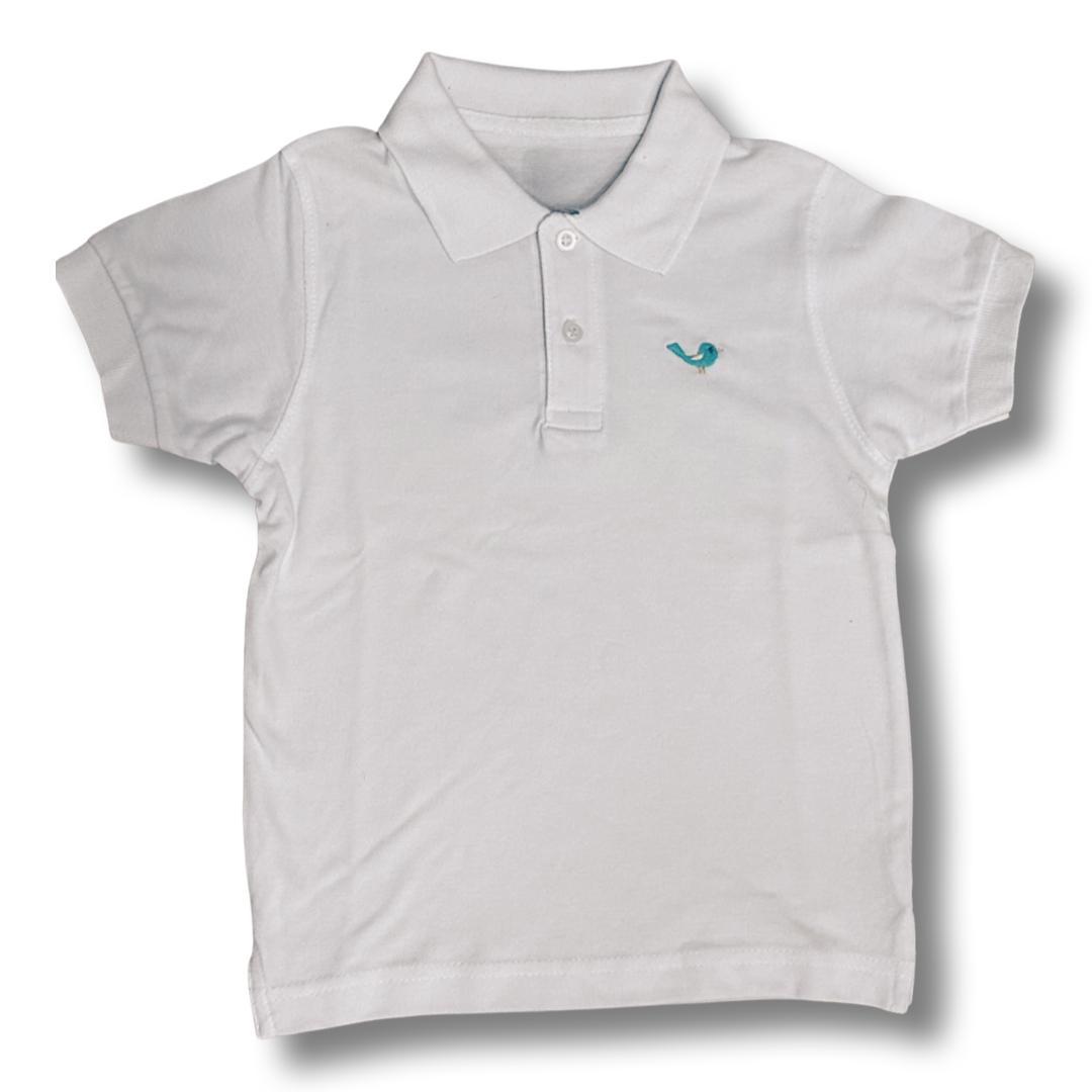 Polo Manga Corta Blanco